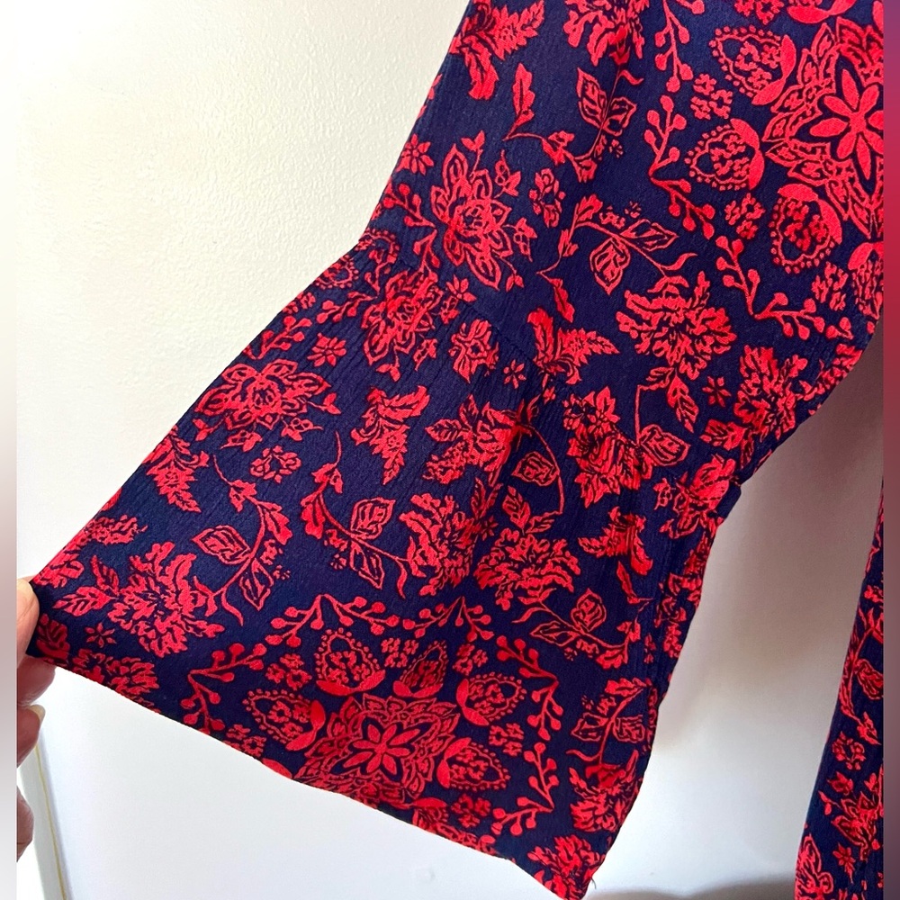 Torrid Boho style blouse SZ 0 - Picture 7 of 9